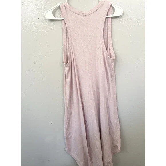 Z Supply Dress Women Medium Tank Lounge Sleeveless V-Neck Handkerchief Evereve - Picture 6 of 10